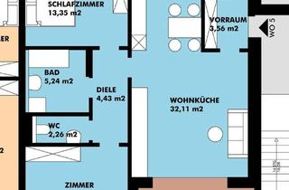 Wohnung mieten in Sts-Weg 5/5, 8280 Fürstenfeld, PROVISIONSFREI - Fürstenfeld - geförderte Miete ODER geförderte Miete mit Kaufoption - 3 Zimmer