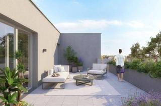 Wohnung kaufen in Edmund Hawranek Platz, 1210 Wien, Provisionsfrei! helle und großzügige 4 Zi DG Wohnung mit großer Terrasse_Top 26_EDMUND - Wohnen in Strebersdorf!