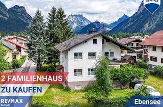 Haus kaufen in 4802 Ebensee, Zweifamilienhaus mit großem Garten, KFZ-Stellplätzen, Carport und Garage