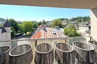 Wohnung mieten in 5020 Salzburg, Vollmöbliert - ready to move! Wohnung mit Blick zur Festung und auf die historische Altstadt Salzburgs