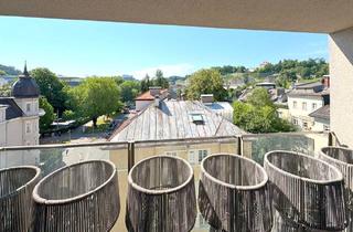 Wohnung mieten in 5020 Salzburg, Vollmöbliert - ready to move! Wohnung mit Blick zur Festung und auf die historische Altstadt Salzburgs