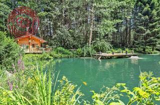 Grundstück zu kaufen in 4743 Peterskirchen, Petri Heil - Fischerparadies! Fischteiche mit romantischer Hütte und Steg