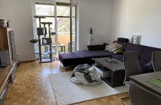 Wohnung mieten in 4400 Steyr, Ihr traumhafter Rückzugsort zum Wohlfühlen: geräumiges Wohnzimmer mit Zugang zum sonnigen Balkon, modernes Badezimmer und praktischer Abstellraum! Verbringen Sie den ersten Sommer im grünen Steyr Münichholz!