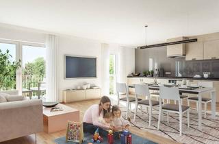 Penthouse kaufen in Graumannpark, 4050 Traun, Wohnen im Park: Neue 3-Raum Eigentumswohnung mit Kühlung direkt im Stadtzentrum