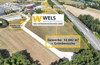 Grundstück zu kaufen in Hans-Piber-Straße, 4600 Wels, Gewerbegrundstücke im Nahbereich des ÖBB-Frachten-Terminals in WELS-OST- ab sofort verfügbar!