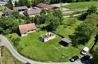 Grundstück zu kaufen in 8505 Lamperstätten, PROVISIONSFREI : Großes Grundstück mit sanierungsbedürftigem Altbestand in idyllischer Ruhelage