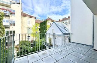 Penthouse kaufen in Krongasse 6/14, 1050 Wien, Lichtdurchfluteter ERSTBEZUG mit hofseitiger Terrasse! Grünblick in den Innenhof!