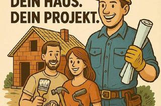 Doppelhaushälfte kaufen in 4481 Asten, Pack’s an. Dein Haus. Dein Projekt. für die baugenehmigten pläne der doppelhäuser