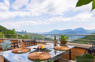 Villen zu kaufen in 5422 Bad Dürrnberg, Ausblickswunder mit Private Spa – über dem Salzachtal; Wohnen & Arbeiten in atemberaubender Panoramalage