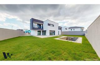 Einfamilienhaus kaufen in 2231 Strasshof an der Nordbahn, MODERNES DESIGNERHAUS MIT GARTEN & POOL | ERSTBEZUG | VIDEO-PRÄSENTATION