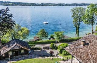 Haus kaufen in 4852 Seeberg, Einmalige Gelegenheit! Seeliegenschaft mit Bootshaus am wunderschönen Attersee