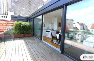 Maisonette kaufen in Kettenbrückengasse, 1040 Wien, Sonnige und helle DG-Wohnung mit großer Terrasse - zentral begehbar - Nähe U4/Naschmarkt