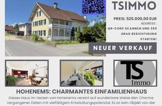 Einfamilienhaus kaufen in 6845 Hohenems, Hohenems: Charmantes Einfamilienhaus mit ca. 160m2 Wohnfläche