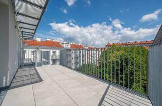 Wohnung mieten in Hernalser Hauptstraße, 1170 Wien, Erstbezug. Hochwertige Drei-Zimmer-Dachgeschoßwohnung mit Balkon – Sofort verfügbar -zu mieten in 1170 Wien