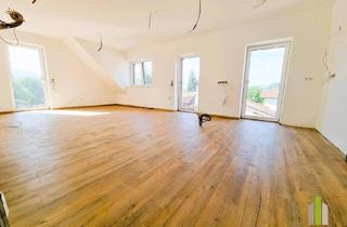 Wohnung mieten in 5164 Seeham, Erstbezug über den Dächern – 2-Zimmer-Dachgeschosswohnung mit zwei Balkonen & Stil