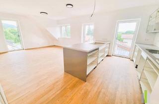 Wohnung mieten in 5164 Seeham, Erstbezug über den Dächern – 2-Zimmer-Dachgeschosswohnung mit zwei Balkonen & Stil