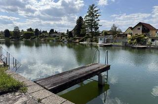 Haus kaufen in Neufelder See Iii, 2491 Steinbrunn, UFERPARZELLE - Traumhaftes Ferienhaus am Ladislaus See in Steinbrunn – Direkt am Wasser mit privatem Uferzugang & Zusatzgrundstück