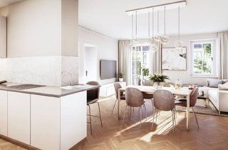 Wohnung kaufen in Mertensstraße, 5020 Salzburg, 3-Zimmerwohnung mit Lift und Balkon in generalsanierter Ceconi-Villa | Elisabeth-Vorstadt