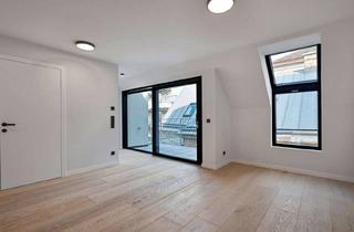 Penthouse kaufen in Krongasse 6/16, 1050 Wien, ERSTBEZUG mit TERRASSE! Komfortables Zwei-Zimmer-Dachgeschoß nächst Mittersteig und Margaretenplatz!