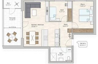Wohnung kaufen in 6830 Rankweil, 3-Zi-Dachgeschosswohnung TOP 9 in Rankweil-Brederis, Wollgrasweg 4
