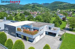 Grundstück zu kaufen in 6837 Weiler, Betriebsgebäude mit Halle, Büro und eleganter Penthousewohnung
