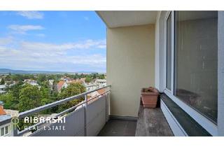 Penthouse kaufen in Zehnergasse, 2700 Wiener Neustadt, Fast wie ein Penthouse der 70er Jahre - großzügige Wohnung mit 4 Zimmern und drei Loggien