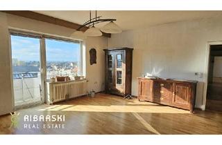 Penthouse kaufen in Zehnergasse, 2700 Wiener Neustadt, Fast wie ein Penthouse der 70er Jahre - großzügige Wohnung mit 4 Zimmern und drei Loggien