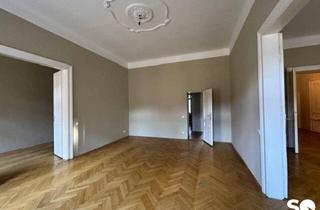 Wohnung kaufen in 1080 Wien, #SQ - ERSTBEZUG: 5-ZIMMER-ALTBAUWOHNUNG MIT BALKON IN TOPLAGE!