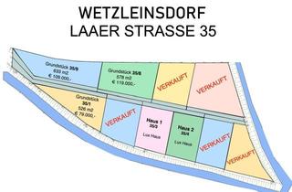 Grundstück zu kaufen in Wetzleinsdorf 40, 2113 Wetzleinsdorf, Provisionsfreie Baugrundstücke in attraktiver Lage in Wetzleinsdorf - Ihr Traumgrundstück wartet!