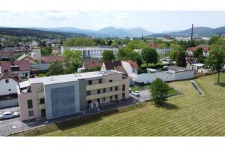 Wohnung kaufen in 2630 Ternitz, Erstbezug! Barrierefreie 3 Zimmer Wohnung mit eigenem Gartenabteil, Balkon und Stellplatz! Betriebskosten INKLUSIVE Heizkosten!