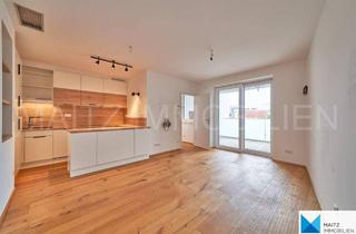 Wohnung mieten in 1050 Wien, WEIT ÜBER STANDARD! Energieeffiziente, klimatisierte DG-Wohnung mit XL-Loggia. **hofseitiger Grünblick** nahe U4