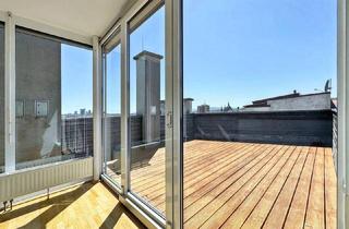 Wohnung mieten in Mariahilfer Straße, 1060 Wien, Traumhafte DG-Wohnung mit Terrasse und wunderbarem Ausblick - Nähe U3