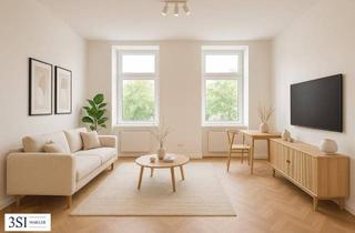 Wohnung kaufen in Laubeplatz, 1100 Wien, Erstbezug in ruhiger Lage mit Grünblick – sanierte Altbauwohnung am Laubeplatz