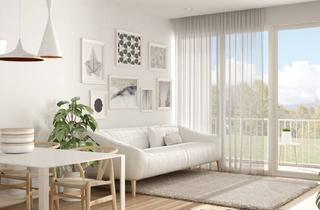 Wohnung kaufen in 5202 Neumarkt am Wallersee, Coole 3-Zimmer-Terrassenwohnung mit eigenem Gartenparadies