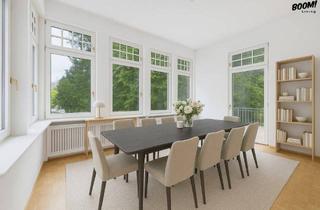 Wohnung mieten in 1130 Wien, Prachtvolle Villenetage in Hietzinger Cottage Lage - Wintergarten, Terrasse & Gartenblick