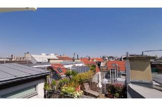Wohnung mieten in Obere Weißgerberstraße, 1030 Wien, Dachgeschosswohnung der Superlative: 3 Zimmer mit viel Freifläche & Luxus pur in Citynähe