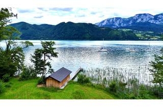 Grundstück zu kaufen in Parschallen Am Ufer, 4865 Nußdorf am Attersee, Seegrundstück mit Bootshaus und Baubewilligung