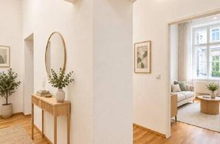 Wohnung kaufen in Praterstraße, 1020 Wien, Wiener Altbauklassiker in begehrter Ruhelage – Exklusive 3-Zimmer-Wohnung im 2. Bezirk
