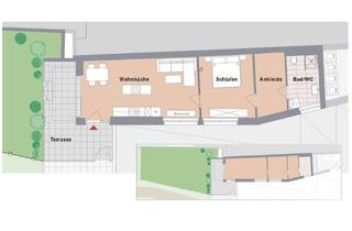 Wohnung kaufen in Leonhardstraße, 8010 Graz, PROVISIONSFREI! Neubauprojekt - St.Leonhard! Große 2-Zimmerwohnung mit ca. 85m2 Garten!
