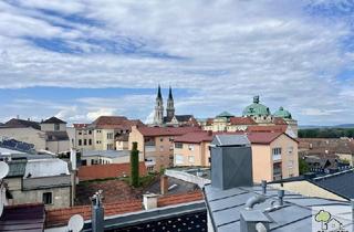 Wohnung mieten in 3400 Klosterneuburg, Traumhafte DG-Wohnung im Zentrum von Klosterneuburg - 57m2 große Dachterrasse - Gekühlt - Garage - Gartennutzung!
