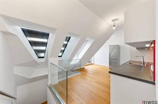 Wohnung kaufen in Zwischen Donau Und Jägerstraße, 1200 Wien, Moderne 3-Zimmer DG-Wohnung zwei Außenflächen und Traumausblick