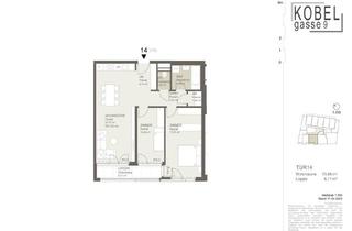 Wohnung mieten in Kobelgasse, 1110 Wien, 3-Zimmer-Wohnung mit Loggia