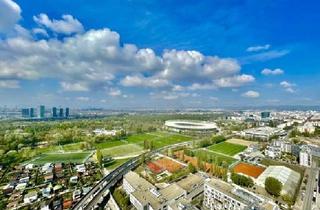 Anlageobjekt in Wehlistraße, 1020 Wien, RESIDIEREN der EXTRAKLASSE! Befristet vermietete, spektakuläre 3-Zimmer Terrassenwohnung mit unverbaubarem TRAUMBLICK