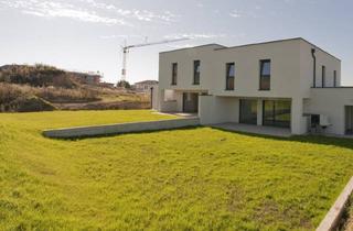 Haus kaufen in 4692 Niederthalheim, Sofort verfügbar- TOP 2. Nähe Wels in Niederthalheim- stilvolles Doppelhaus mit Weitblick ins Grüne