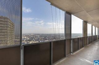 Wohnung kaufen in Leopold-Böhm-Straße 5/463, 1030 Wien, Panorama Wohnung im 33. Stock des Q-Tower mit Südost-Ausrichtung