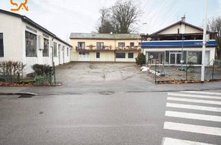 Gewerbeimmobilie kaufen in 5280 Braunau am Inn, Gewerbefläche Braunau Nähe Bahnhof - mit Baugrund "Lassen Sie ihrer Phantasie freiem Lauf"