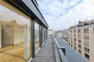 Wohnung kaufen in Webergasse, 1200 Wien, Ein Wohngenuss der Moderne mit außergewöhnlicher Terrasse - 3-Zimmer-Erstbezug mit stilvoller Ausstattung - U4-Station Friedensbrücke in Gehweite