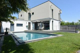 Villen zu kaufen in Urbarialsiedlung, 2475 Neudorf, Luxusvilla mit Poolparadies und Business-Option - Exklusives Wohnen auf 350 m² im Grünen!