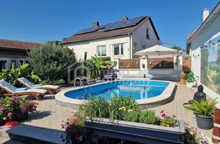 Einfamilienhaus kaufen in Oberpullendorf, 7321 Raiding, Pool mit Wärmepumpe + Photovoltaik + Top-Haus