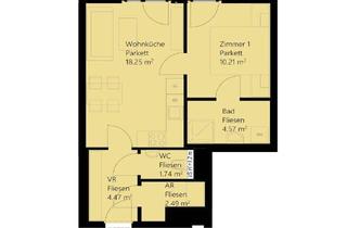 Wohnung mieten in Bertha-Von-Suttner-Gasse 10, 1220 Wien, Erstbezug 2-Zimmer-Neubauwohnung inkl Markenküche, Balkon Außenfläche und Kellerabteil / K3-19